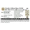 Image 1 : Circle L Silver Bow 523M