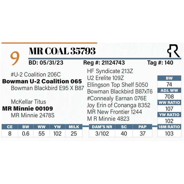 MR Coal 35793