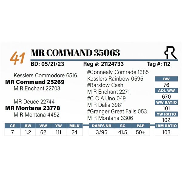 MR Command 35063