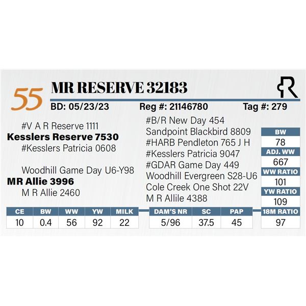 MR Reserve 32183