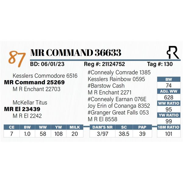 MR Command 36633