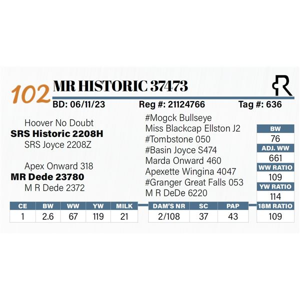 MR Historic 37473