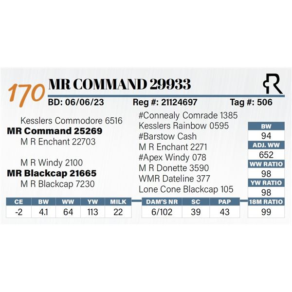 MR Command 29933