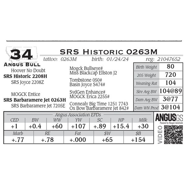SRS Historic 0263M