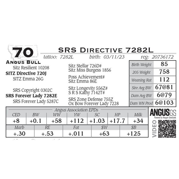 SRS Directive 7282L