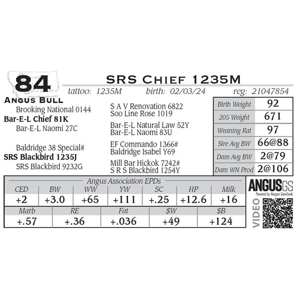 SRS Chief 1235M