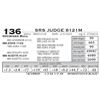 Image 1 : SRS JUDGE 8121M