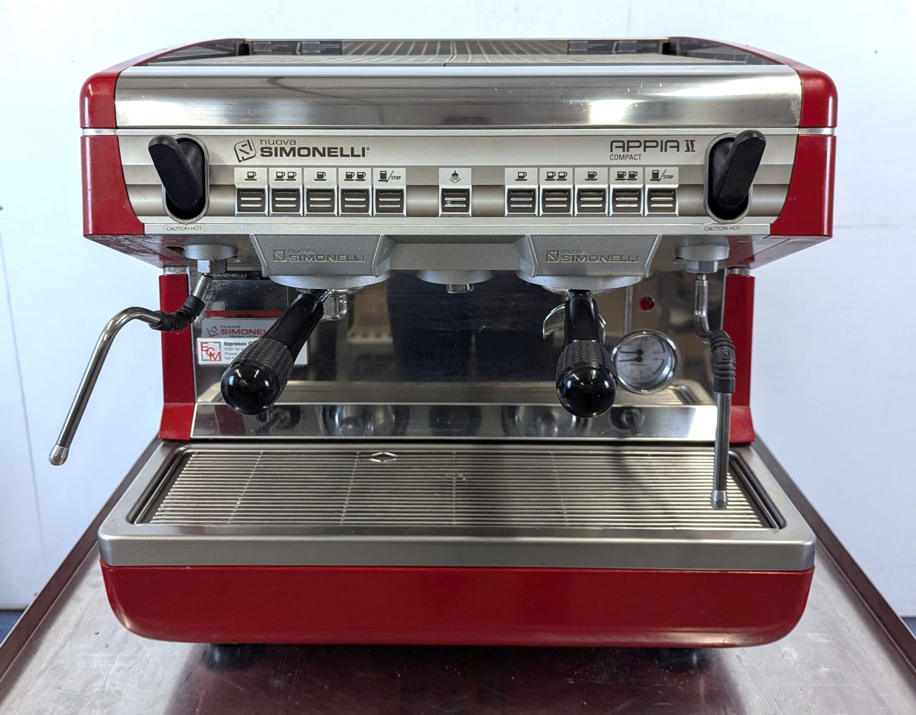 Simonelli Nuova Simonelli Appia 2 Compact V Espresso Machine | 5663/MR7SIDE