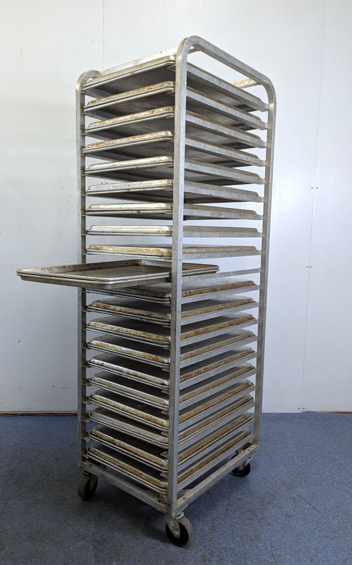 Lbd Rack 20 Slide Mobile Sheet Pan Rack With 40 Full Size Sheet Pans | KP-37/LBD ...