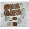 Image 1 : Collection Of Lapidary Material Mineral Slabs