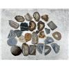 Image 1 : Group of Montana Agate Lapidary Material Slabs