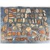 Image 1 : Collection Of Lapidary Material Mineral Slabs