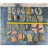 Image 2 : Collection Of Lapidary Material Mineral Slabs