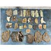Image 1 : Collection Of Lapidary Material Mineral Slabs