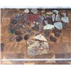 Image 2 : Collection Of Lapidary Material Mineral Slabs