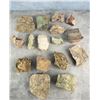 Image 1 : Group Of Large Lapidary Mineral Material
