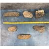 Image 3 : Group Of Sea Floor Limestone Lapidary Material