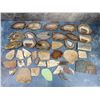 Image 1 : Collection Of Lapidary Material Mineral Slabs