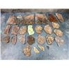 Image 1 : Collection Of Lapidary Material Mineral Slabs