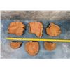 Image 2 : Group Of Live Edge Wood Slices Cookies