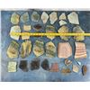 Image 2 : Collection Of Lapidary Mineral Slabs