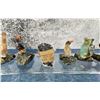 Image 7 : Carved Hard Stone Mineral Birds