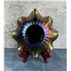 Image 3 : Northwood Hearts & Flowers Carnival Glass Bowl