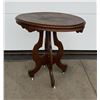 Image 1 : Antique Eastlake Walnut Parlor Table