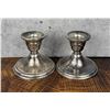 Image 4 : Weighted Sterling Silver Candlesticks