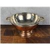 Image 1 : Copper and Brass Colander Strainer