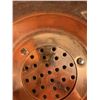 Image 2 : Copper and Brass Colander Strainer