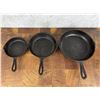Image 1 : Collection of Cast Iron Pans Skillets