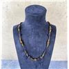 Image 1 : Art Deco Glass Bead Flapper Necklace