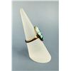 Image 2 : Zuni Sterling Silver Turquoise Inlaid Ring