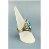Image 2 : Navajo Turquoise Sterling Silver Ring