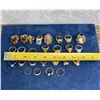 Image 5 : Collection of Gold Plated and Filled Rings