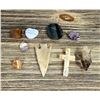 Image 2 : Collection of Stone Pendants and Arrowhead