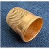 Image 2 : Victorian 10k Gold Sewing Thimble