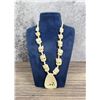 Image 2 : Carved Bone Elephant Necklace