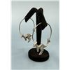 Image 2 : Sterling Silver Kangaroo Earrings