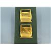 Image 2 : 10k Black Hills Gold Watch Band Tips