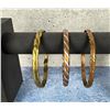 Image 1 : Copper and Brass Bangle Bracelets