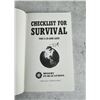 Image 2 : Checklist for Survival