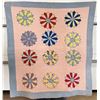 Image 1 : Antique Dresden Plate Quilt