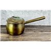 Image 1 : Antique Brass Lidded Pot