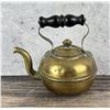 Image 1 : Antique Miniature Brass Tea Kettle