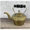Image 1 : Antique Miniature Brass Tea Kettle