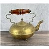 Image 1 : Antique Brass Tea Kettle