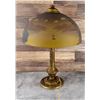 Image 4 : Arts & Crafts Reverse Painted Shade Table Lamp