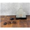 Image 3 : Art Deco Tiered Glass Desk Lamp